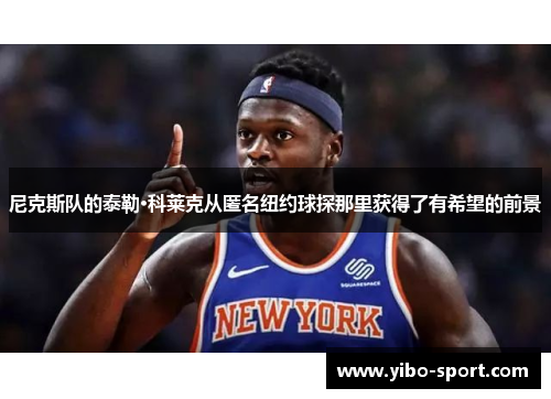尼克斯队的泰勒·科莱克从匿名纽约球探那里获得了有希望的前景